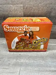 Flaming Hot Cheetos Snuggie Wearable Super Soft Fleece Blanket With Sleeves New!