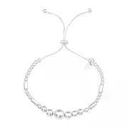 Silver Geometric Bracelet