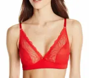 b.tempt'd by Wacoal Bralette Bra Red Size 32
