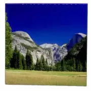 Yosemite National Park Ceramic Tile Trivet Coaster Travel Souvenir 4" x 4"