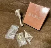 New BRIZO ROOK Double Robe Hook 693561-NK (Luxe Nickel)