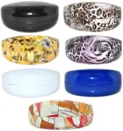HARD CLAMSHELL CASE FOR SUNGLASSES EYEGLASSES