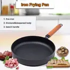 Non-stick Frying Pan Iron Pan Iron Skillet Cookware Deep Frying Pan Iron Pot AU