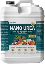 Nano Urea – Sustainable Urea Fertiliser 5 L | Urea for Lawns, Plants, and Lawns | Liquid Nitrogen Fertiliser