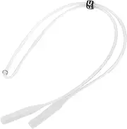 [Generic] Silicone Glasses Strap - Adjustable Eyeglass Holder For Sports, Secure Non Slip Eyewear Strap | Flexible Eyeglass Retainer, Men Women Neck Cord, Sunglasses Lanyard For Active Use Silicone Glasses Stra