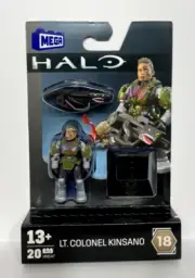MEGA Construx Halo Lt. Colonel Kinsano (Series 18) (HNC47) (NISB)