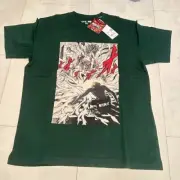M(JPN) size UNIQLO UT Attack on Titan T-shirt Dark Green from Japan Rare