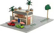 Jada Toys Fast and Furious Series F&F Dominic Toretto Market Cafe Diorama Set JADA34914
