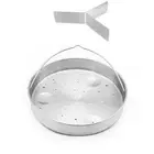 Stainless Steel Vegetable Steamer Basket with Divider Insert For Instant Pot