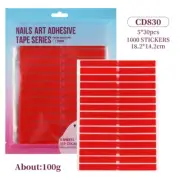 False Tip Double Sided Adhesive Tapes Clear Tapes for Art Holder Press on