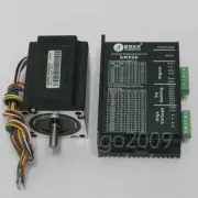 Original Leadshine Stepper Driver+Motor DM556+57HS22-C NEMA23 2.2NM Dual Shaft