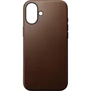 NOMAD Leather Case for iPhone 16 Plus (Brown)