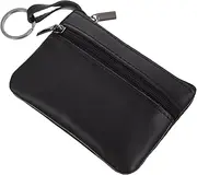 [SAFIGLE] Slim Wallet Men's Coin Purse Small Money Pouch Key Pouch for Boys Zipper Coin Bag for Daily Use