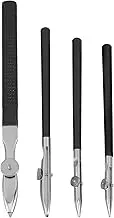 SHINEOFI 4pcs Adjustable Ruling Ruling Pens for Technical Drawing Calligraphy and Watercolor Versatile Artists Tool for Precise Line Drawing and Masking Fluid Techniques