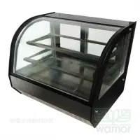 在飛比找momo購物網優惠-【WARRIOR 樺利】78L弧形玻璃蛋糕櫃(HM900C-