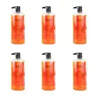 6x Pears 750ml Body Wash Soap-Free Liquid Shower Bath Cleanser Pure & Gentle