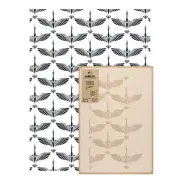 Reusable PLASTIC Wall STENCIL Template // 25.6"x37.4" Allover // FLOCK OF CRANES