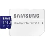Samsung 128GB Micro SDXC Pro Plus Memory Card with Adaptor - 180MB/s