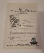 Bf Goodrich Print Ad 1972 8x11