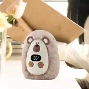 Plush Hand Warmer Practical Reusable Comfortable USB Charging Sturdy