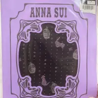 在飛比找蝦皮購物優惠-ANNA SUI全新日本製造型褲襪（金蔥貓咪）