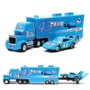 New Pixar Cars NO.43 King & Dinoco Mack Truck 1:55 Diecast Toy Car AU