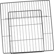Happyyami Dog Crate Mesh Door Panel Cat Wire Mesh Door DIY Dog Fence Accessory Easy Install