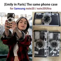 在飛比找Yahoo!奇摩拍賣優惠-【艾蜜莉在巴黎】同款3D三星立體超擬真復古相機手機殼適用於s