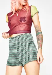 Go Ahead Plaid Shorts