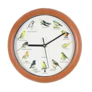 Entertain Guests with the 10 inch Singing Bird Wall Clock's Chirping Function