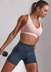 [Lorna Jane] Lifted Sports Bra in Pink, Size - Small S Ballerina