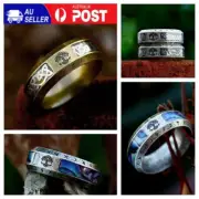 Men Gift Biker Punk Blessing Tree of Life RingRetro Viking Titanium Stainless