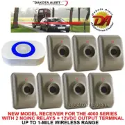DAKOTA ALERT DCMA-4K PLUS WIRELESS ALARM+RELAYS+12V OUTPUT 7 SENSORS