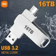 1 to 16TB USB 3.2 FlashDrive Metal Pendrive Waterproof Memory Stick Thumb Drive