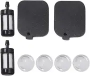 Air Filter Primer Bulb Fuel Filter Kit Replacement for Stihl Leaf Blower BG45 BG46 BG55 BG65 BG85 BR45C SH55 SH85