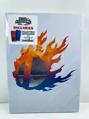 Official Super Smash Bros Game Strategy Guide Wii U 3DS -New & Sealed- Fast Post