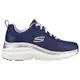 Skechers Fashion Fit [149277NVLV] 女 休閒鞋 健走 微增高 輕量 避震 舒適 深藍 紫