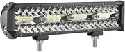 BYBDQKTVEH 1pcs 12 Inch 240W Led Light Bar 80led Offroad LED Driving Lights 4x4 Offroad Truck SUV ATV Tractor Boat 12v 24v Work Light Bar Work Light