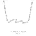 【WEDDING CODE】14K金 15分鑽石項鍊 ND073(情人節 禮物 禮盒)