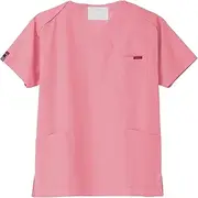 [Pantone] 7000SC Scrub, Medical Lab Coat, Unisex, Color Variation, Sweat Absorbent, Quick Drying, Pink, 4L