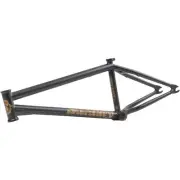 SUNDAY BMX DARKWAVE BICYCLE FRAME MATTE BLACK/GOLD BROC RAIFORD