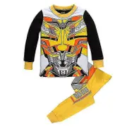 Pyjamas Kids Boys Sleepwear Wear Pajamas Pjs Set Outfit Transformers 5-6 Years