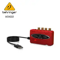 在飛比找蝦皮購物優惠-BEHRINGER UCA222 錄音介面 (具有數位輸出2