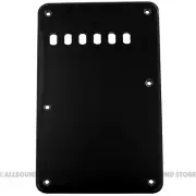 1ply Matte Black VINTAGE STYLE Tremolo Cover Back Plate for Fender Stratocaster