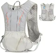 Camping Backpack, Outdoor Reflective Pack, Waterproof Hydration Backpack with Large Capacity for Running Camping Cycling