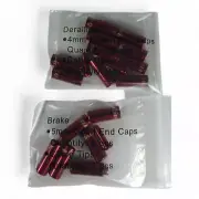 Jagwire Pro End Caps Red Brake 10pcs 5mm 6pcs gear 4mm & cable tips