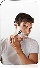 Fogless Shower Mirror for Shaving,Anti-Fog Bathroom Shaving Mirror for Shower,Acrylic Shatterproof Large no Fog Frameless Mirror Wall Hanging,Lightweight Portable Fog Free Mirror for Men & Women