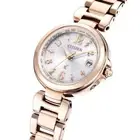 CITIZEN xC HAPPY FLIGHT EC1037-51A Eco-Drive Radio Solar Watch Sakura Gold Women