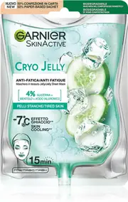 Garnier skin active face mask in cryo gel fabric