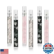 Facewegen 6 Pcs Portable Travel Refillable Perfume Atomizer Bottle,10ml Perfu